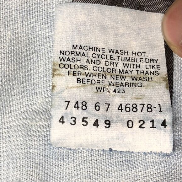 Levi's 549 Vintage Relaxed Fit Jeans Men's Size 42 x 30 Gold Tag *IRREGULAR - Picture 8 of 12